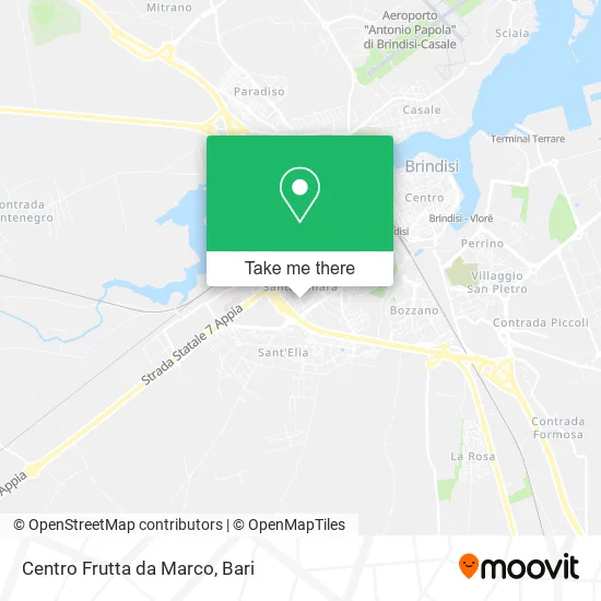 Centro Frutta da Marco map