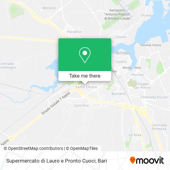 Supermercato di Lauro e Pronto Cuoci map