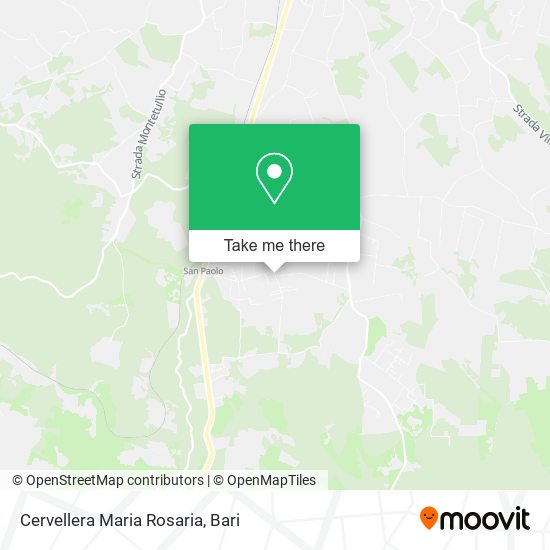 Cervellera Maria Rosaria map