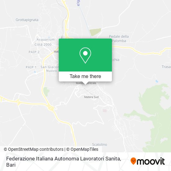 Federazione Italiana Autonoma Lavoratori Sanita map