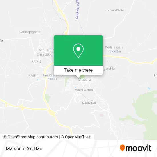 Maison d'Ax map
