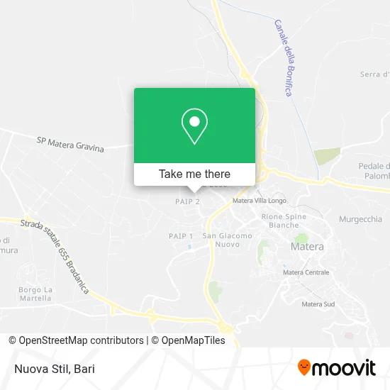 Nuova Stil map
