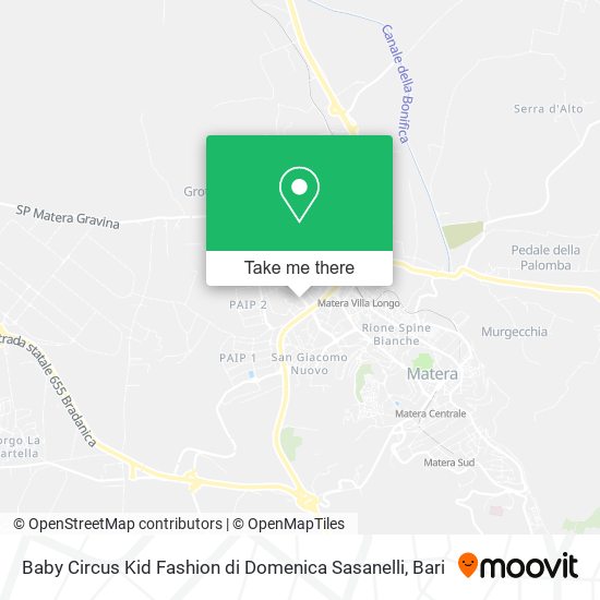 Baby Circus Kid Fashion di Domenica Sasanelli map