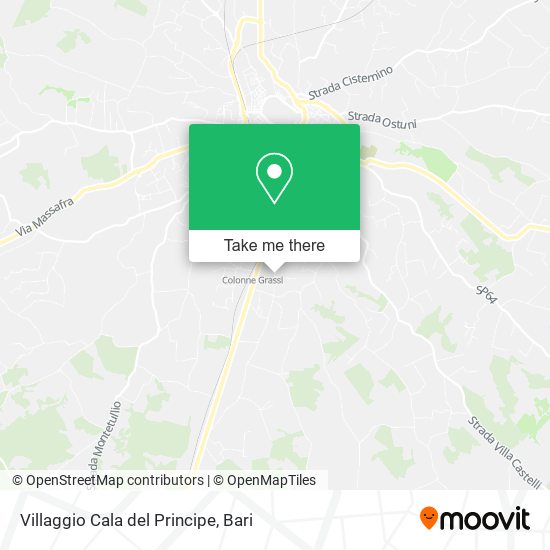 Villaggio Cala del Principe map