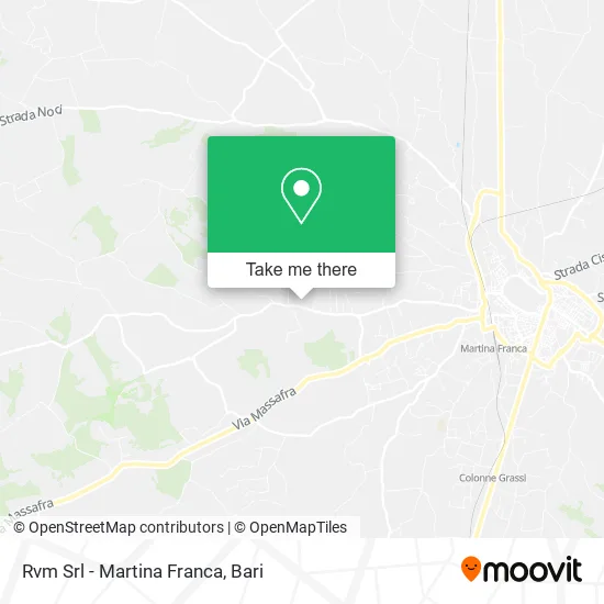 RVM Srl - Martina Franca map