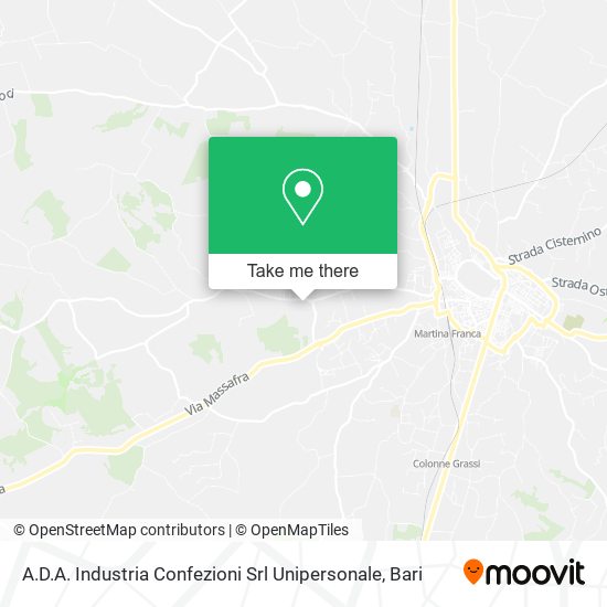 A.D.A. Industria Confezioni Srl Unipersonale map