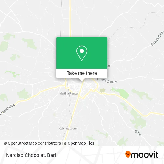 Narciso Chocolat map