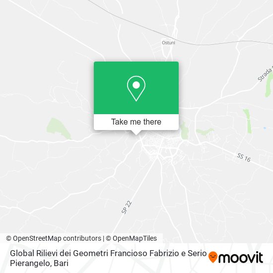 Global Rilievi dei Geometri Francioso Fabrizio e Serio Pierangelo map