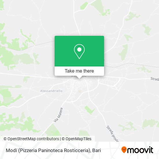 Modí (Pizzeria Paninoteca Rosticceria) map