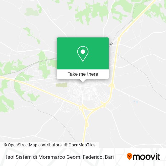 Isol Sistem di Moramarco Geom. Federico map