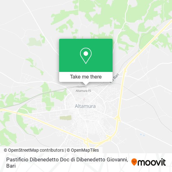 Pastificio Dibenedetto Doc di Dibenedetto Giovanni map