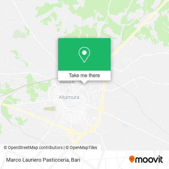 Marco Lauriero Pasticceria map