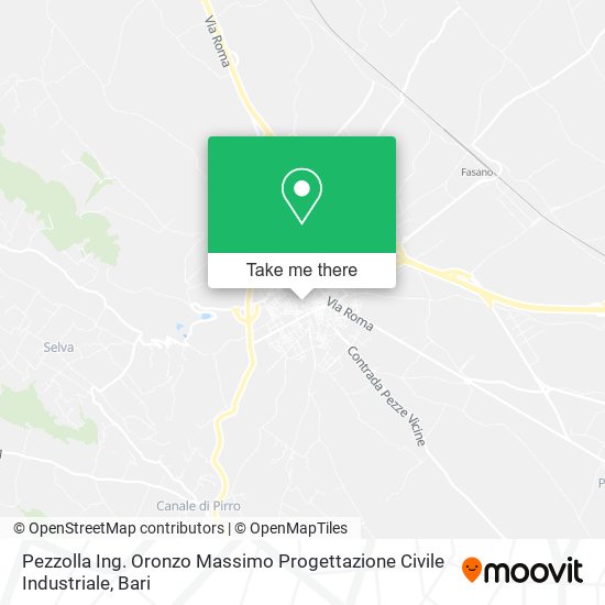 Pezzolla Ing. Oronzo Massimo Progettazione Civile Industriale map