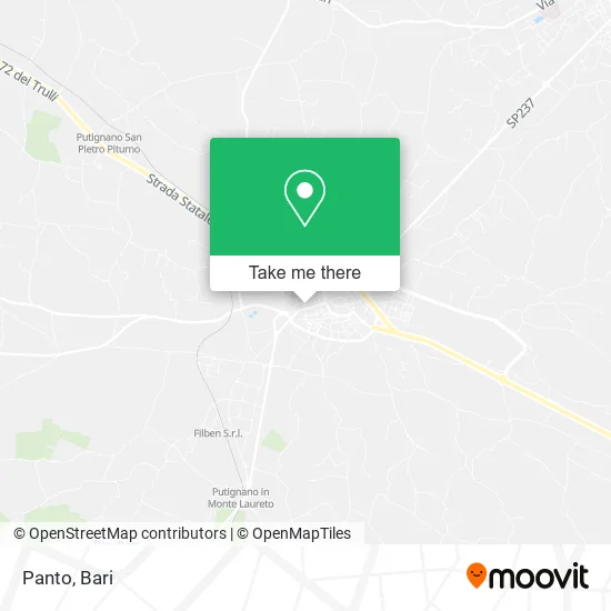 Panto map