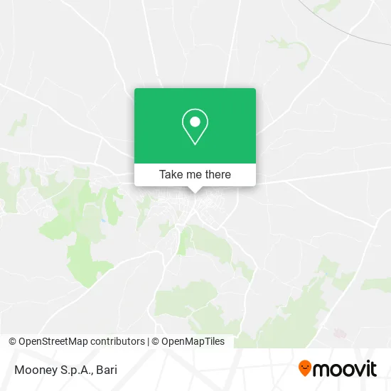 Mooney S.p.A. map
