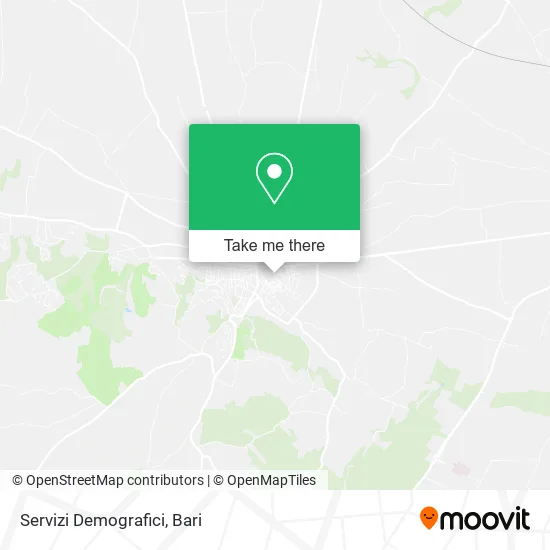 Servizi Demografici map