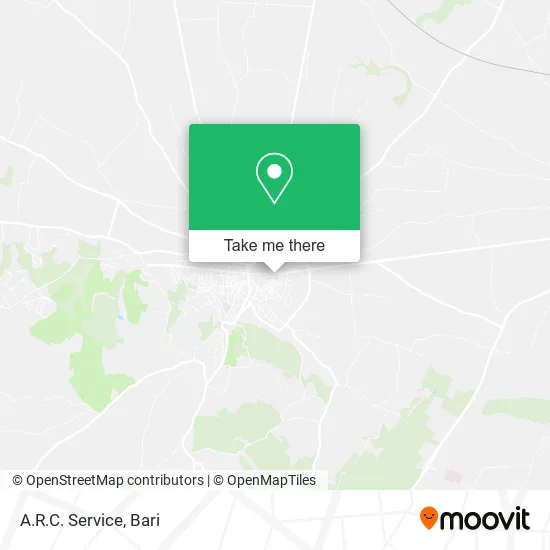 A.R.C. Service map