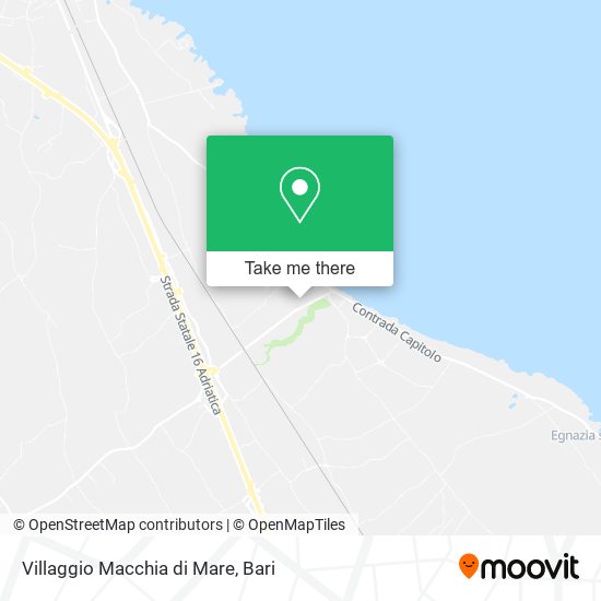 Villaggio Macchia di Mare map