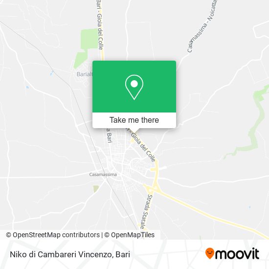 Niko di Cambareri Vincenzo map
