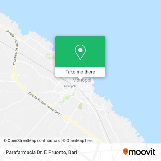Parafarmacia Dr. F. Pruonto map