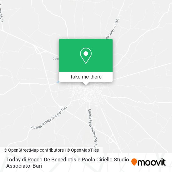 Today di Rocco De Benedictis e Paola Ciriello Studio Associato map