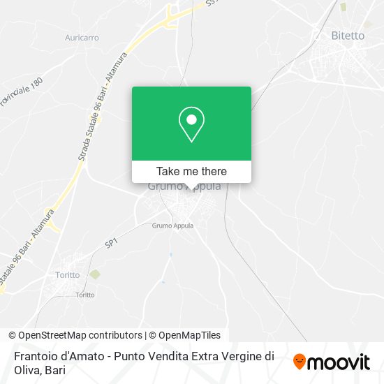 Frantoio d'Amato - Punto Vendita Extra Vergine di Oliva map