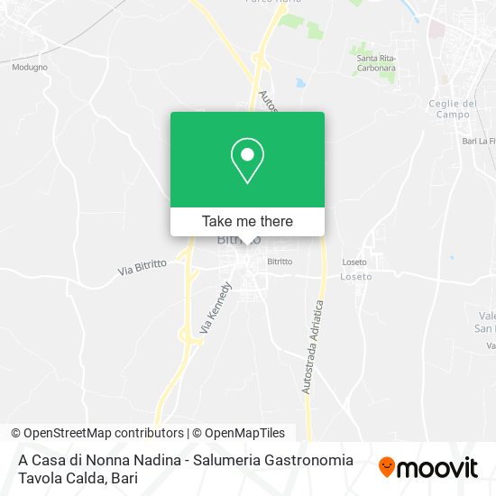 A Casa di Nonna Nadina - Salumeria Gastronomia Tavola Calda map