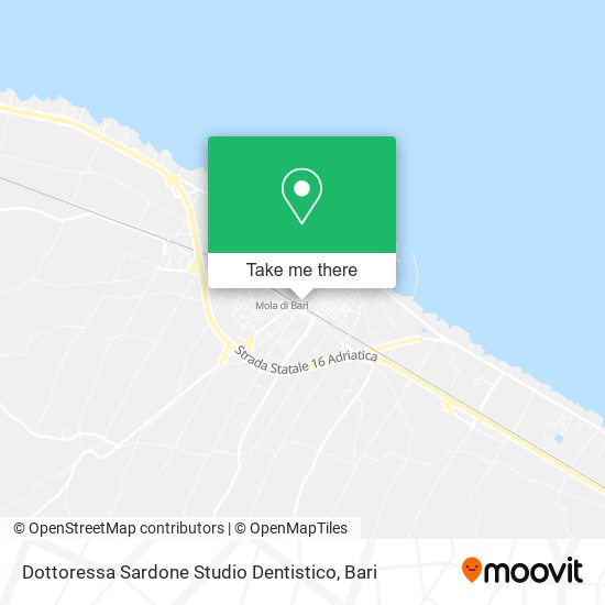 Dottoressa Sardone Studio Dentistico map