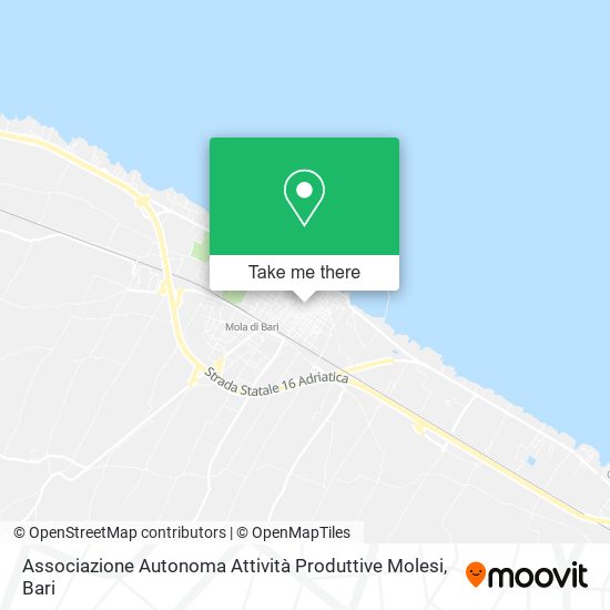 Associazione Autonoma Attività Produttive Molesi map