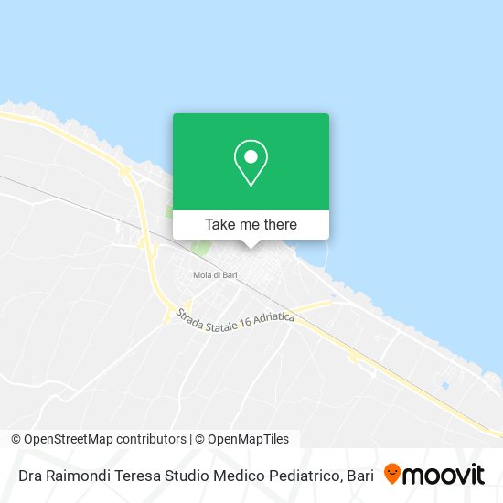 Dra Raimondi Teresa Studio Medico Pediatrico map