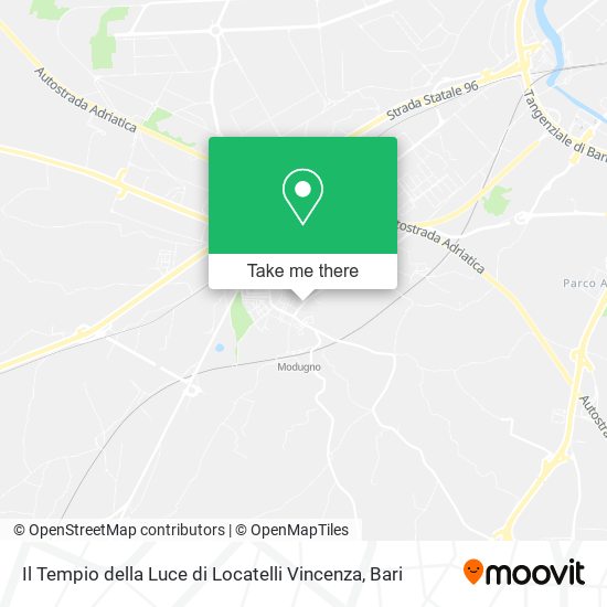 Il Tempio della Luce di Locatelli Vincenza map