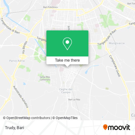 Trudy map