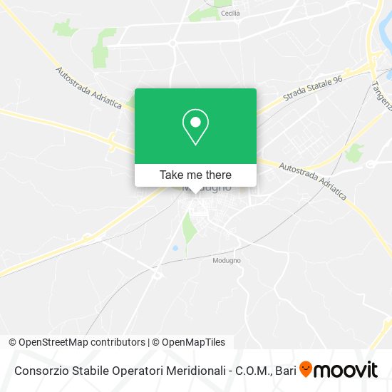 Consorzio Stabile Operatori Meridionali - C.O.M. map