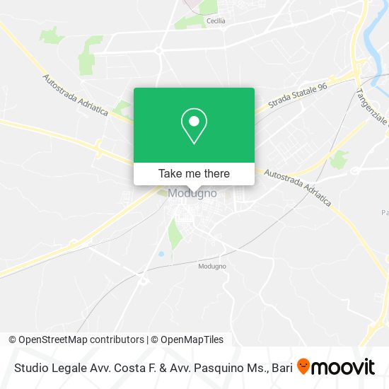 Studio Legale Avv. Costa F. & Avv. Pasquino Ms. map