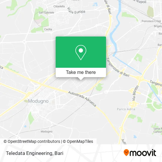 Teledata Engineering map