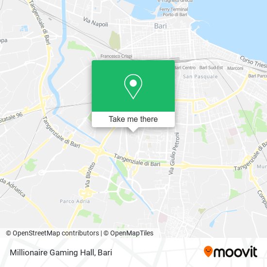 Millionaire Gaming Hall map