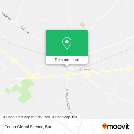 Tecno Global Service map