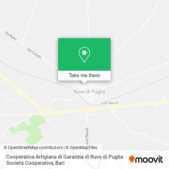 Cooperativa Artigiana di Garanzia di Ruvo di Puglia Società Cooperativa map