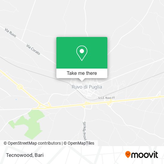 Tecnowood map