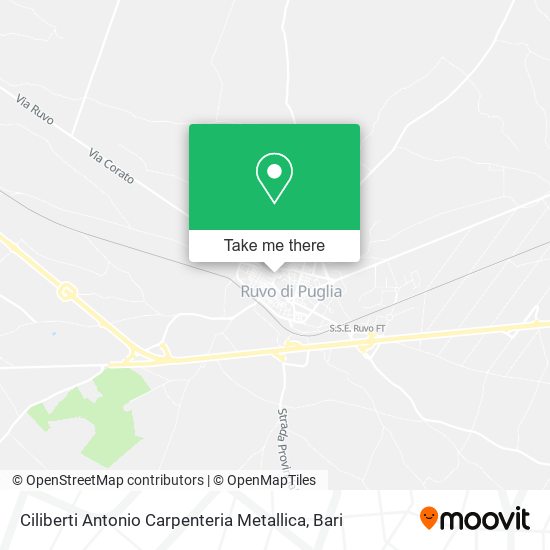 Ciliberti Antonio Carpenteria Metallica map