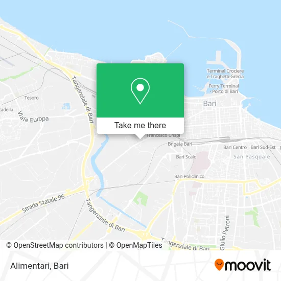 Alimentari map