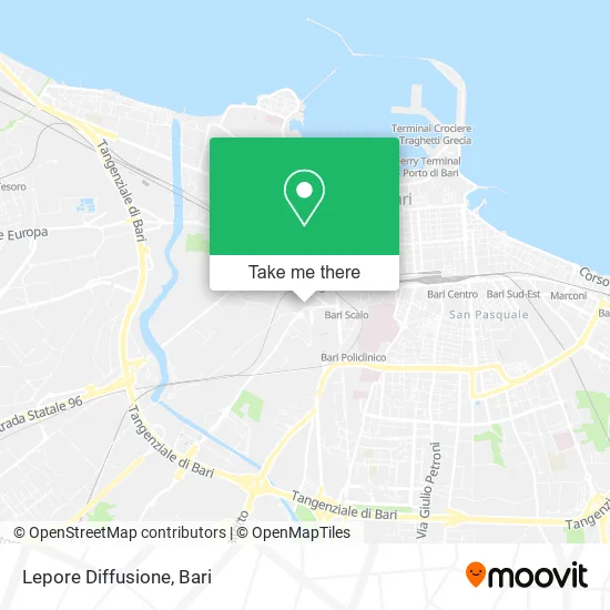 Lepore Distribution map