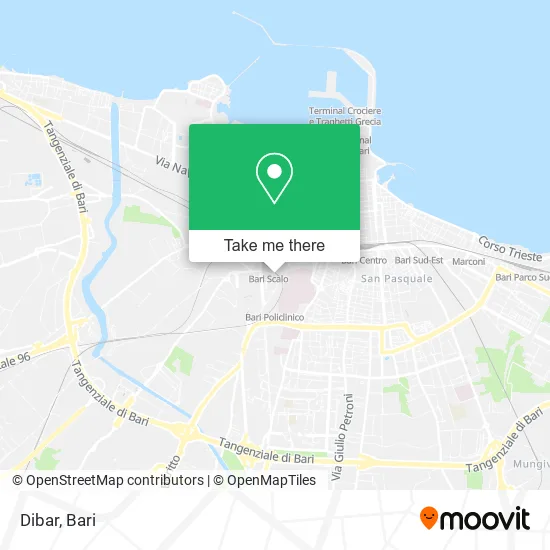 Dibar map