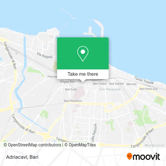 Adriacavi map