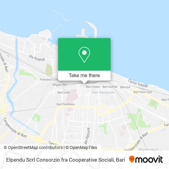 Elpendu Scrl Consorzio fra Cooperative Sociali map