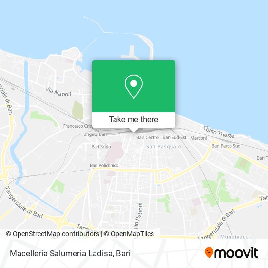Macelleria Salumeria Ladisa map