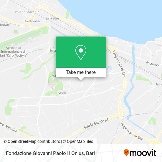 Fondazione Giovanni Paolo II Onlus map