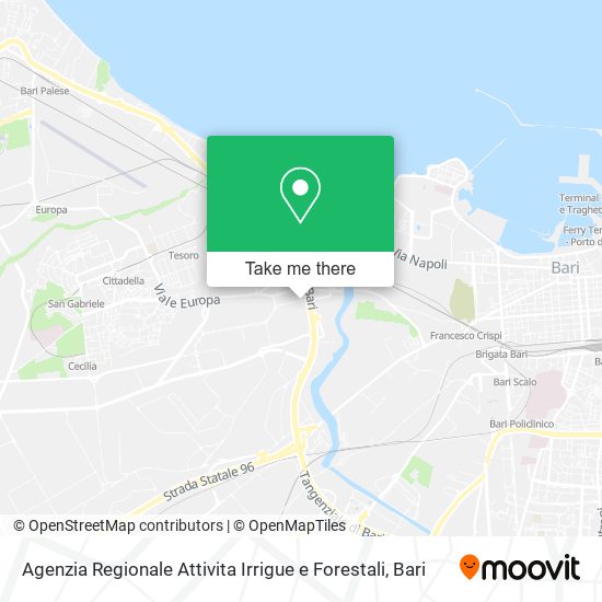Agenzia Regionale Attivita Irrigue e Forestali map
