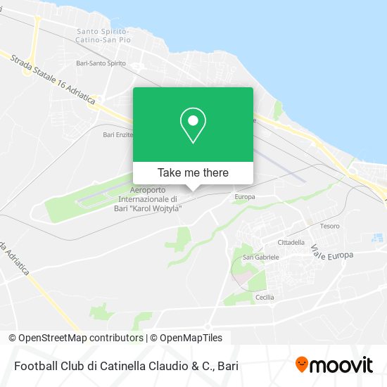 Football Club di Catinella Claudio & C. map