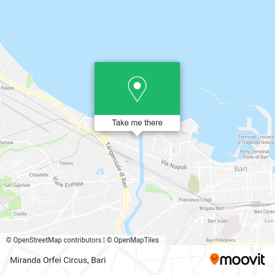 Miranda Orfei Circus map